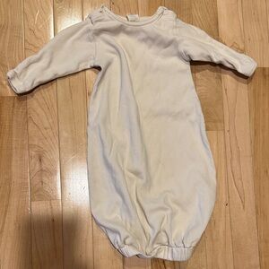 kate quinn Cream Long-Sleeve Infant Sleep Gown